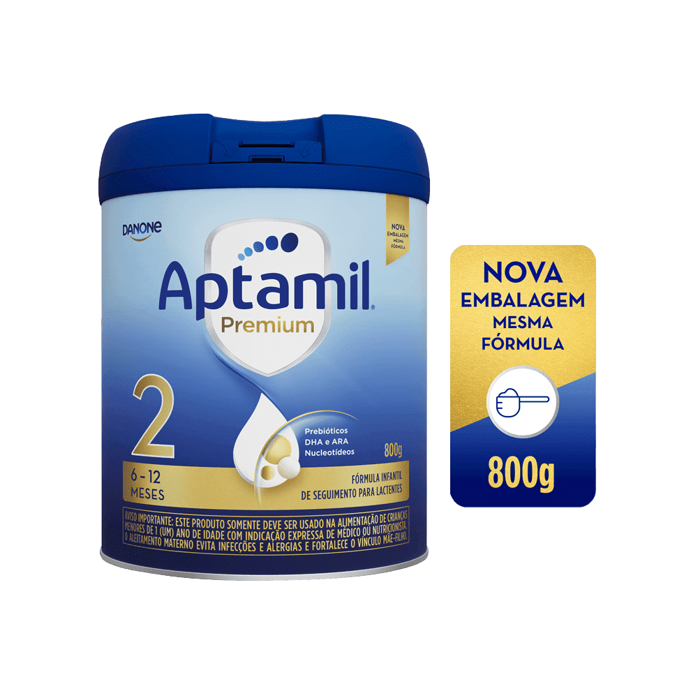 Fórmula Infantil Aptamil Premium 2 800g