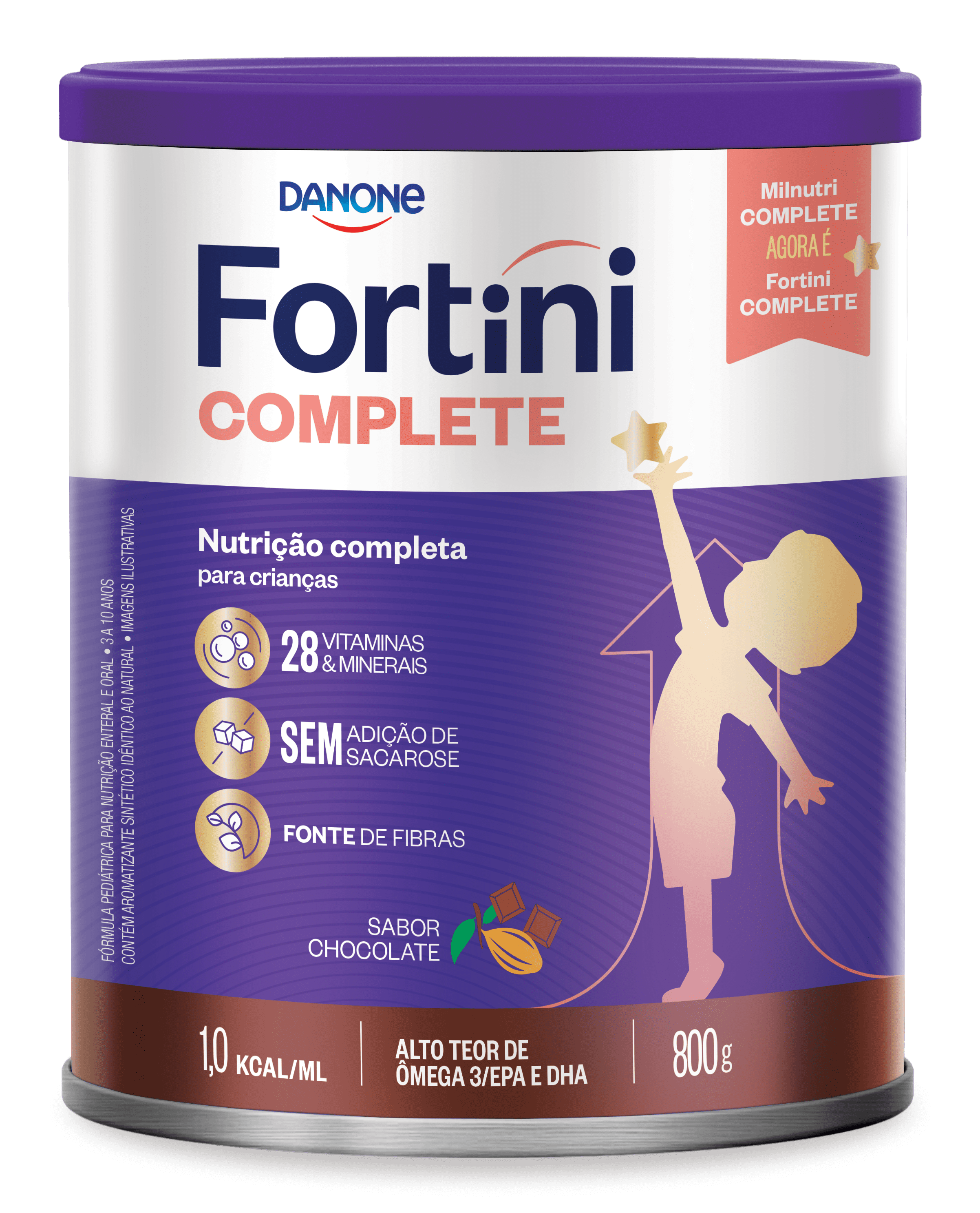 FORTINI COMPLETE CHOCOLATE 800G