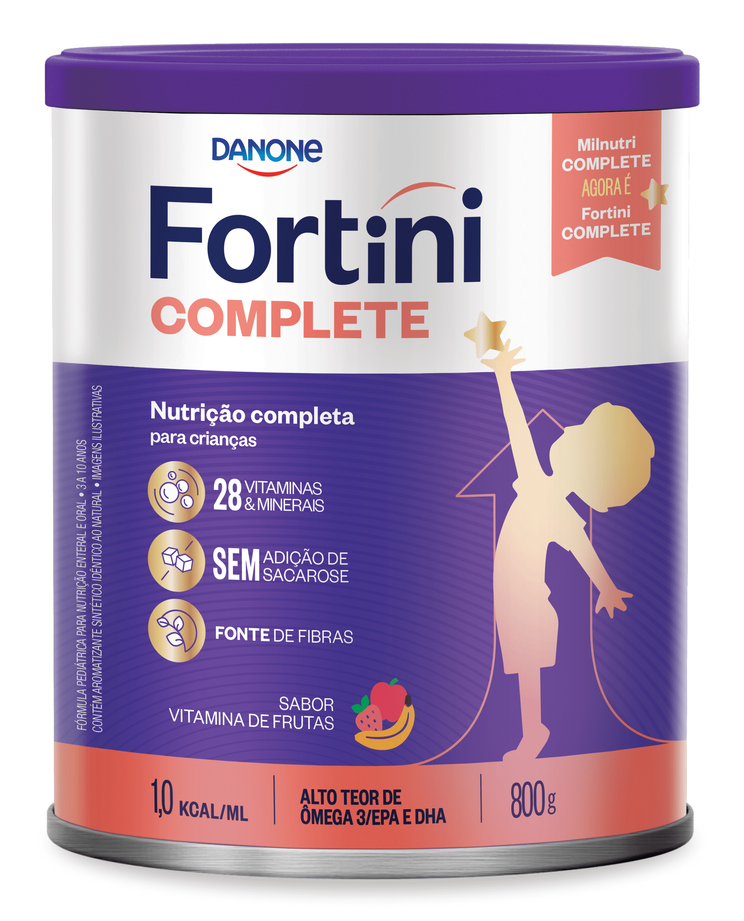 Fortini Complete Vitamina de Frutas 800g